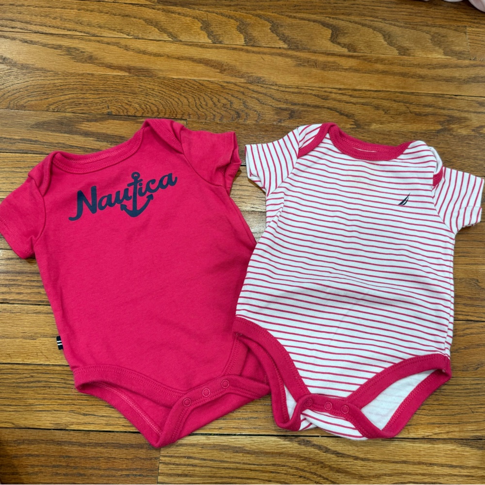 Nautica Baby Onesie size 0-3 months set